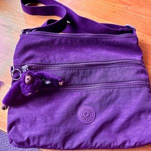 Kipling Purple Darling Shoulder Bag